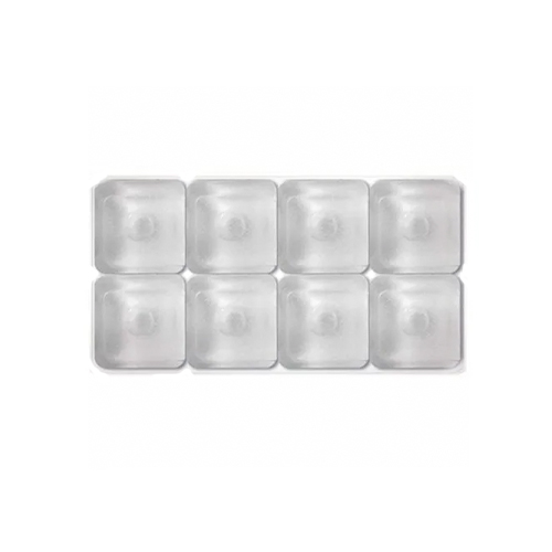 ADESIVO ANTI IMPACTO TRANSP. 13MM QUAD. C/24pçs – 1662