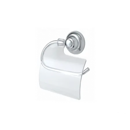 PORTA PAPEL C/ TAMPA ABS E ALUM – 1369