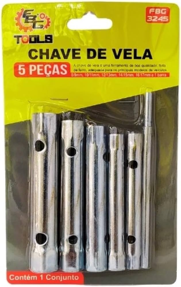 JG DE CHAVE DE  VELA C/ 6PÇS – 0050