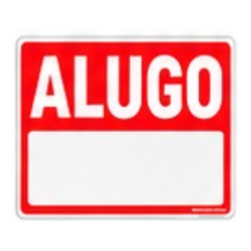 PLACA DE SINALIZAÇÃO ALUGA-SE – 2722